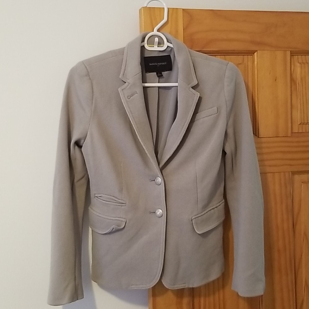 Banana Republic Cotton Blazer